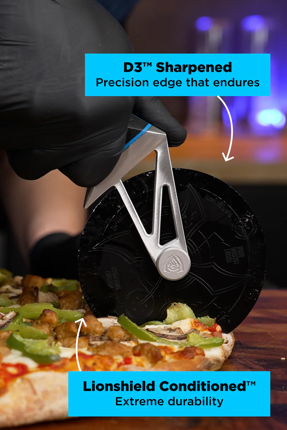 Pizza Wheel | BATMAN™ Edition | Dalstrong © - Image 6