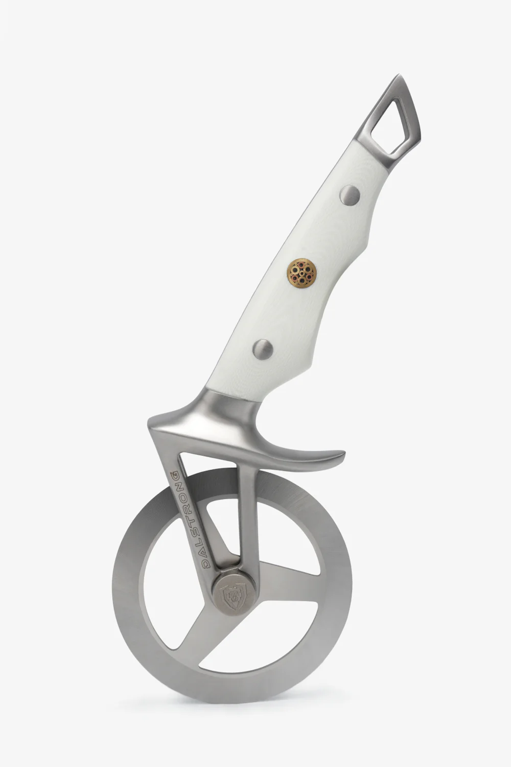 Pizza Wheel & Cutter | White Handle | Dalstrong ©