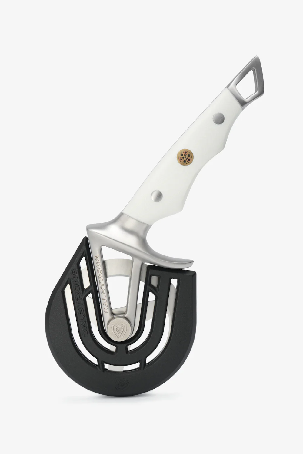Pizza Wheel & Cutter | White Handle | Dalstrong © - Image 2