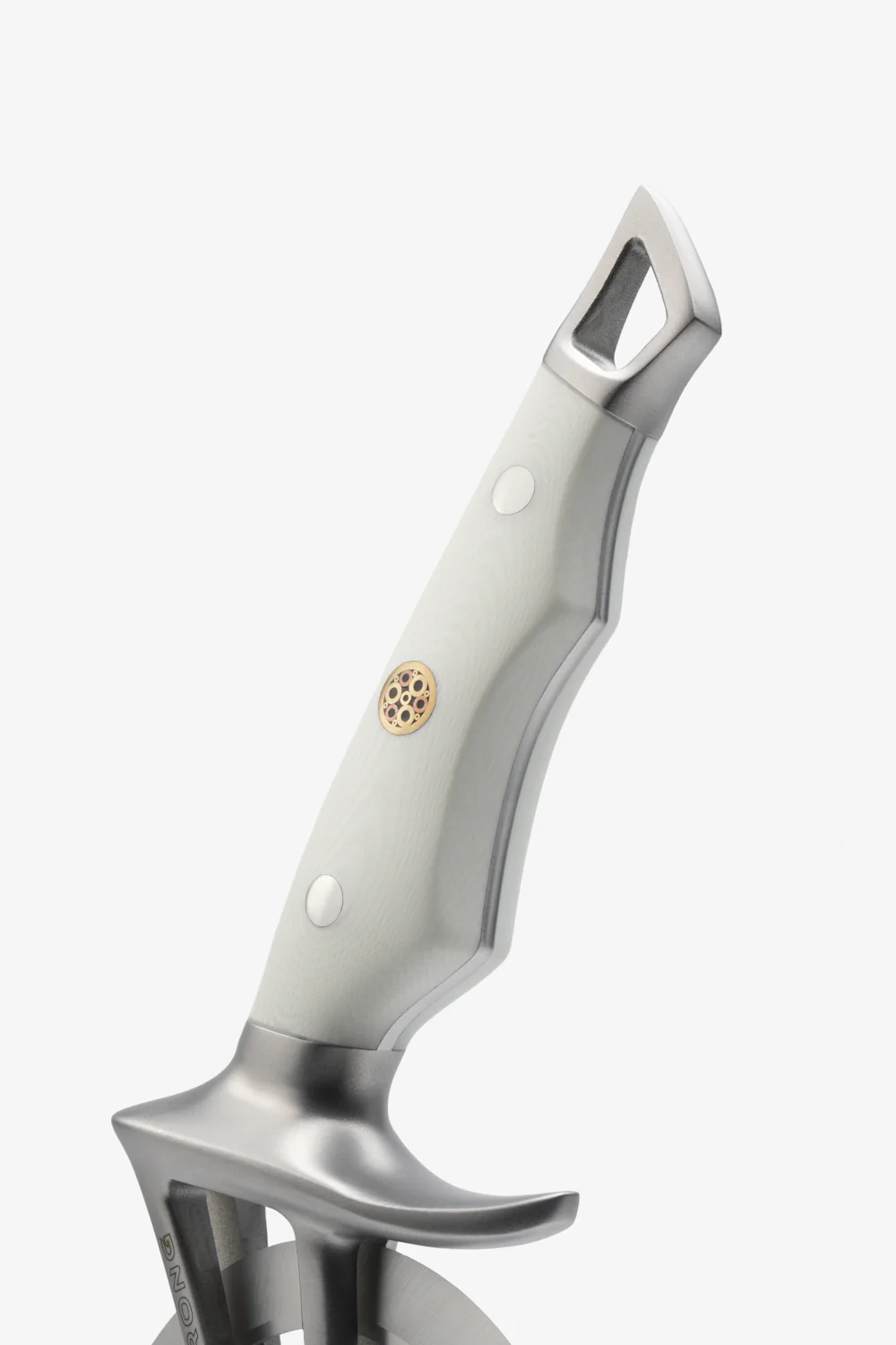 Pizza Wheel & Cutter | White Handle | Dalstrong © - Image 3