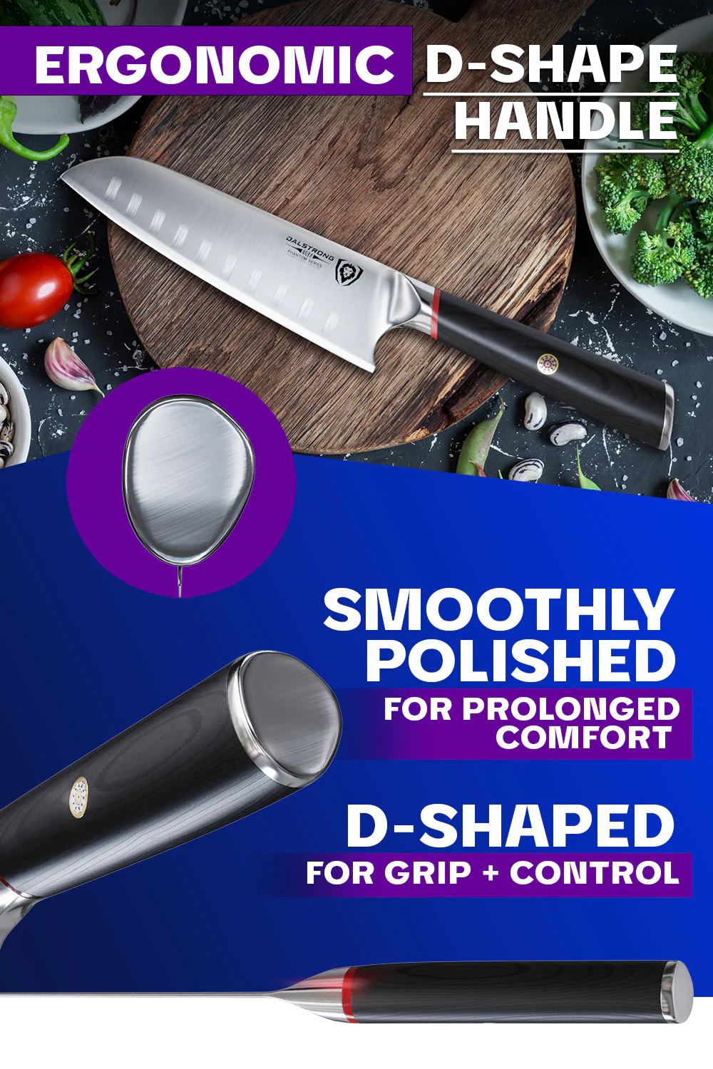 Santoku Knife 7" | Phantom Series | Dalstrong © - Image 6