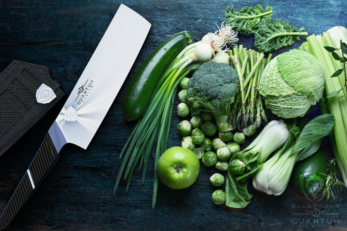 Vegetable Knife 7" | Nakiri | Quantum 1 Series | Dalstrong © - Image 7