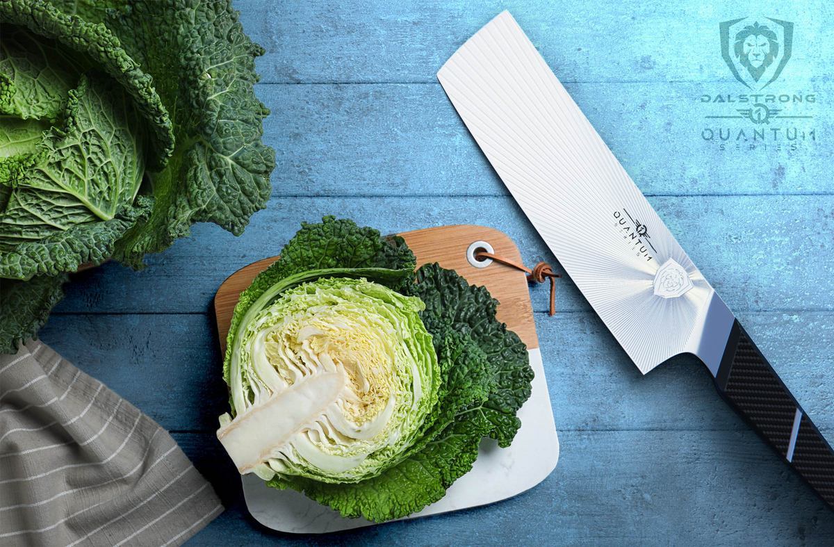 Vegetable Knife 7" | Nakiri | Quantum 1 Series | Dalstrong © - Image 8