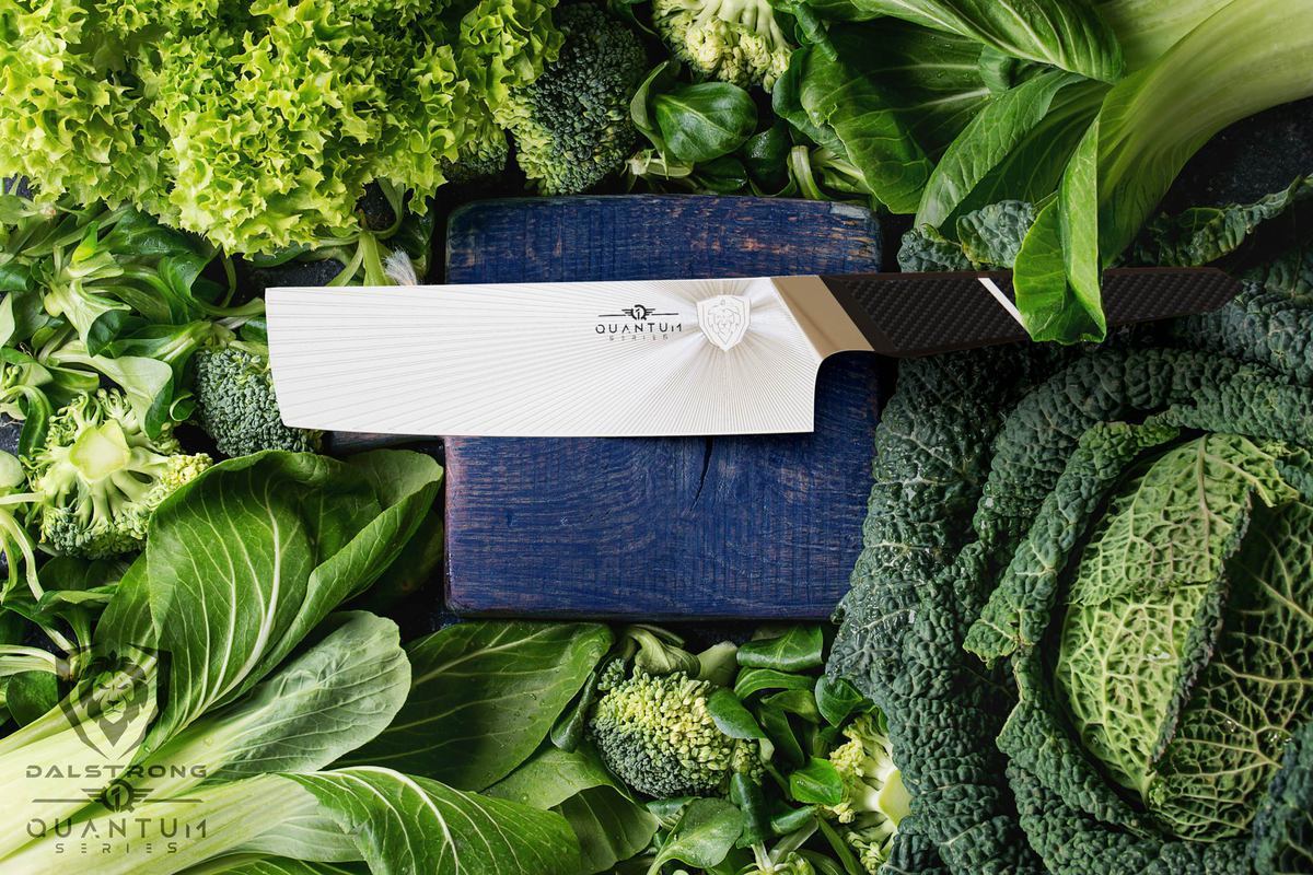 Vegetable Knife 7" | Nakiri | Quantum 1 Series | Dalstrong © - Image 9