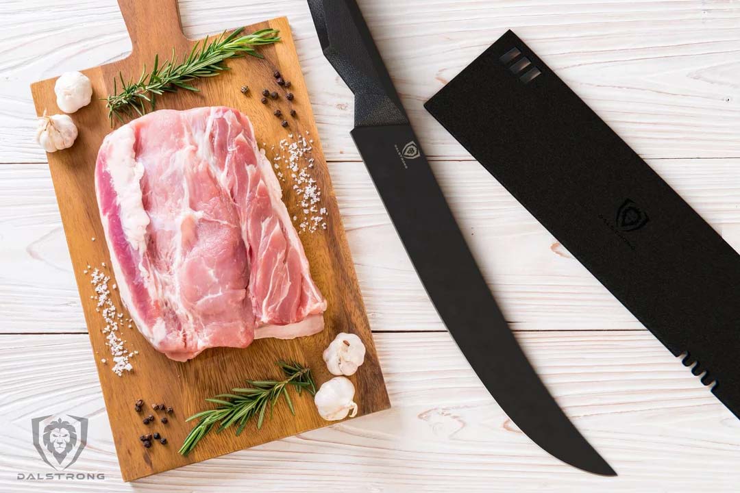 Butcher & Breaking Knife 10" | Shadow Black Series | NSF Certified | Dalstrong © - Image 9