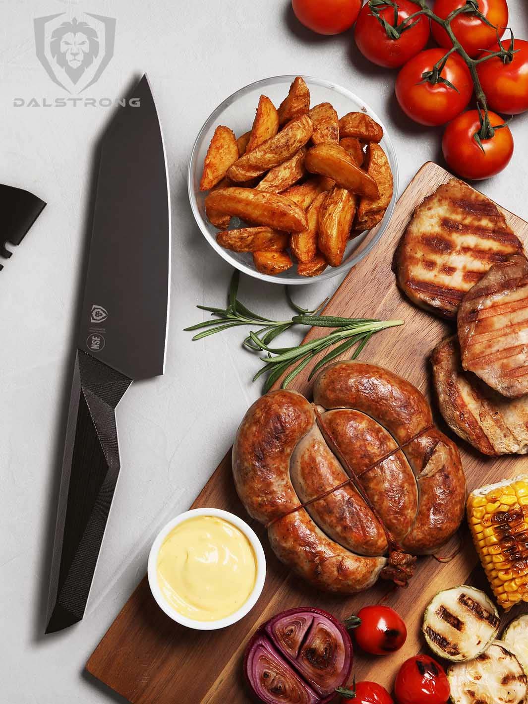 Chef's Knife 6" | Shadow Black Series | NSF Certified | Dalstrong © - Image 9