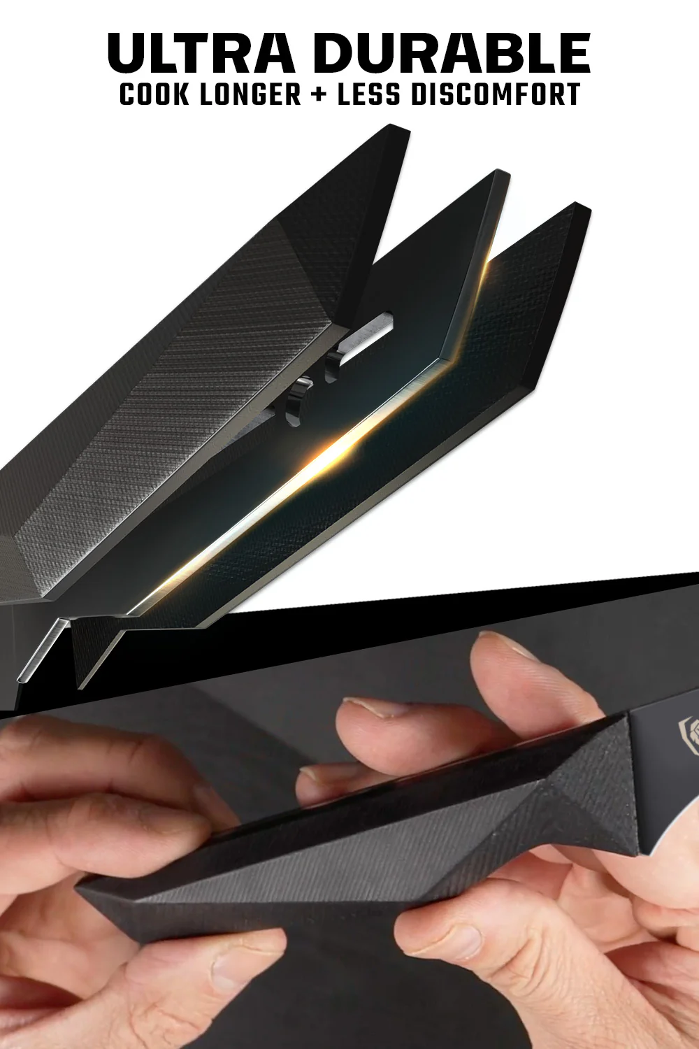 Straight Boning Knife 6" | Shadow Black Series | NSF Certified | Dalstrong © - Image 4