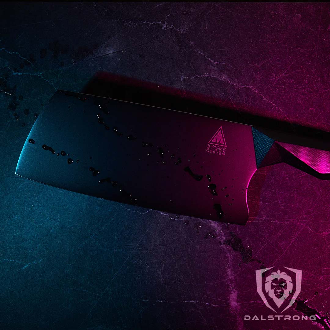 Cleaver Knife 7" | Shadow Black Series | NSF Certified | Dalstrong © - Image 9