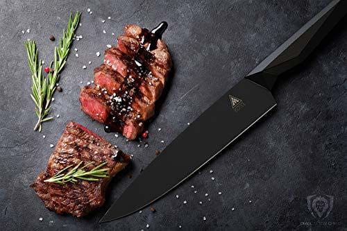 Chef's Knife 9.5" | Shadow Black Series | NSF Certified | Dalstrong © - Image 9