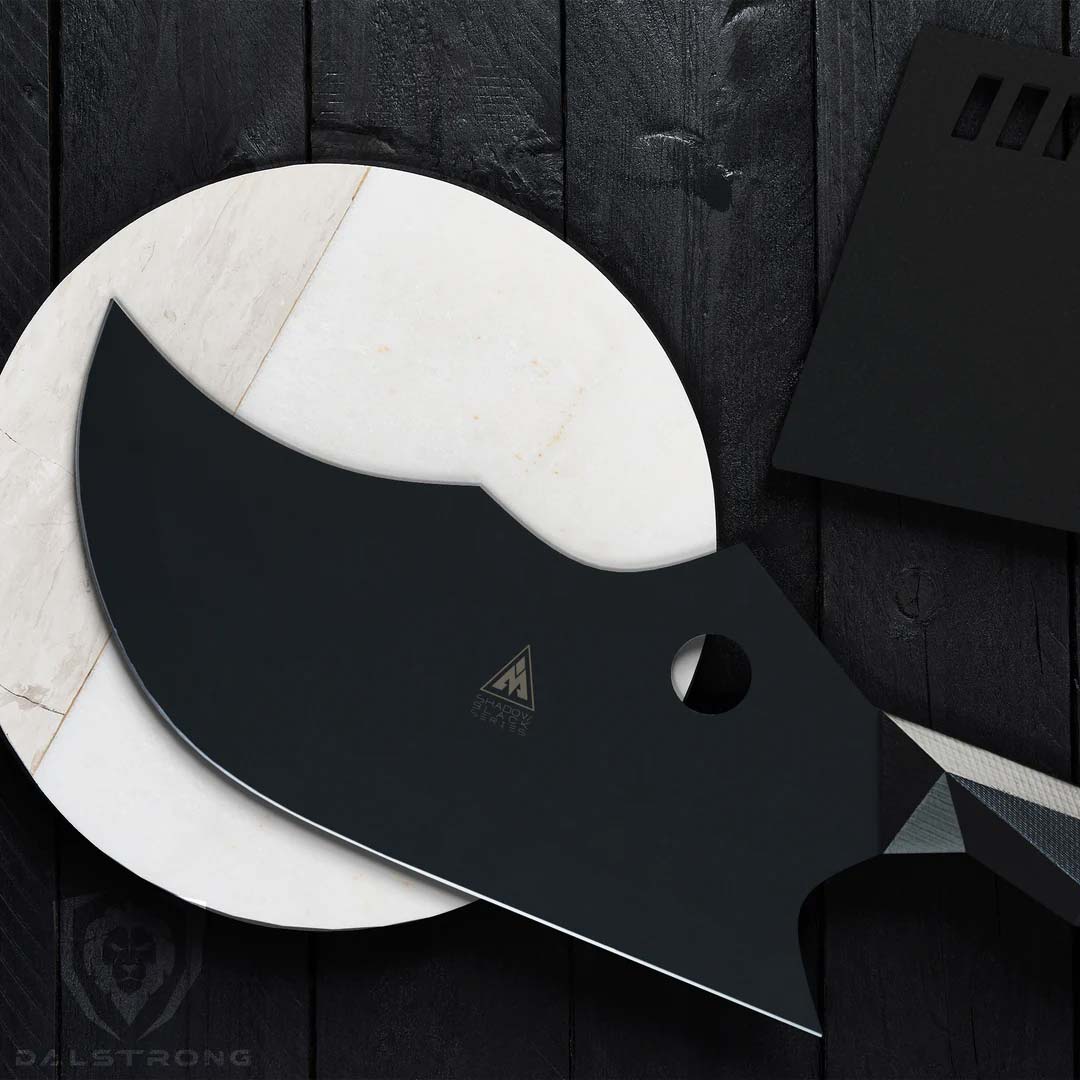 Cleaver Knife 9" | Shadow Black Series | NSF Certified | Dalstrong © - Image 10