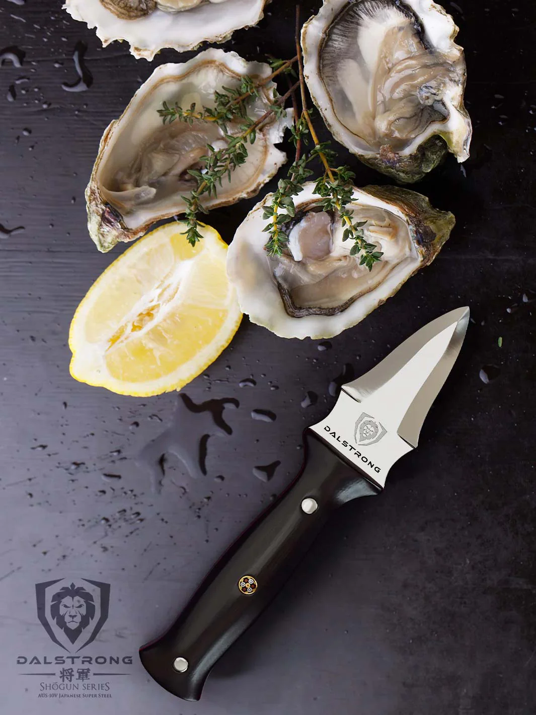 Professional Oyster & Clam Shucking Knife 3.5" | Shogun Series ELITE | Dalstrong © - Image 7