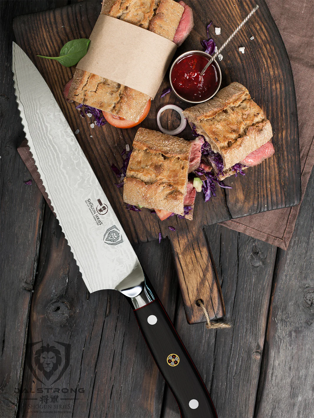 Serrated Chef's Knife 7.5" | Shogun Series ELITE | Dalstrong © - Image 8