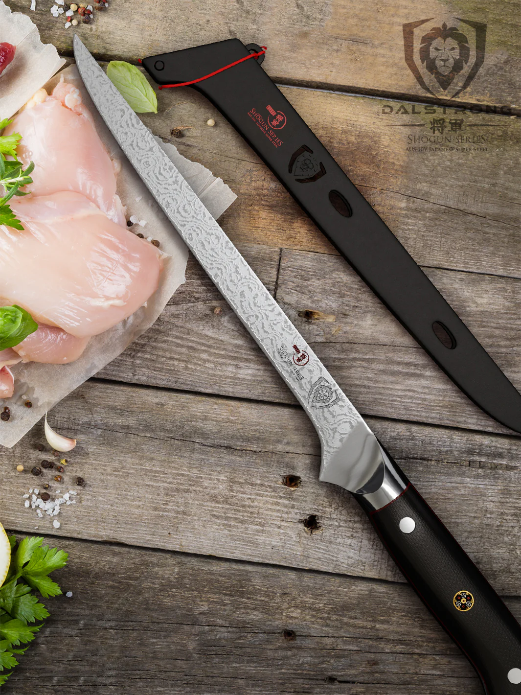 Boning Knife 8" | Shogun Series ELITE | Dalstrong © - Image 8
