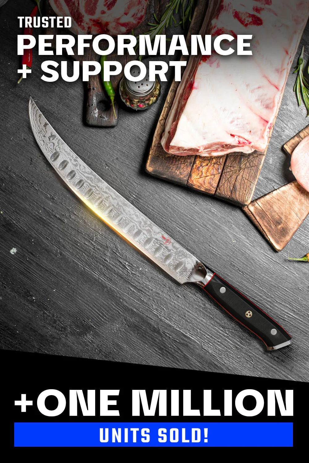 Butcher & Breaking Knife 8" | Shogun Series ELITE | Dalstrong © - Image 6