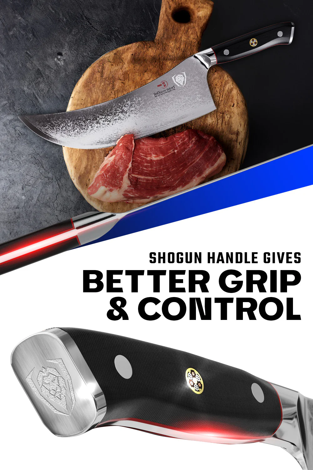 Meat Cleaver 9" | The Ravager | Shogun Series ELITE | Dalstrong © - Image 5