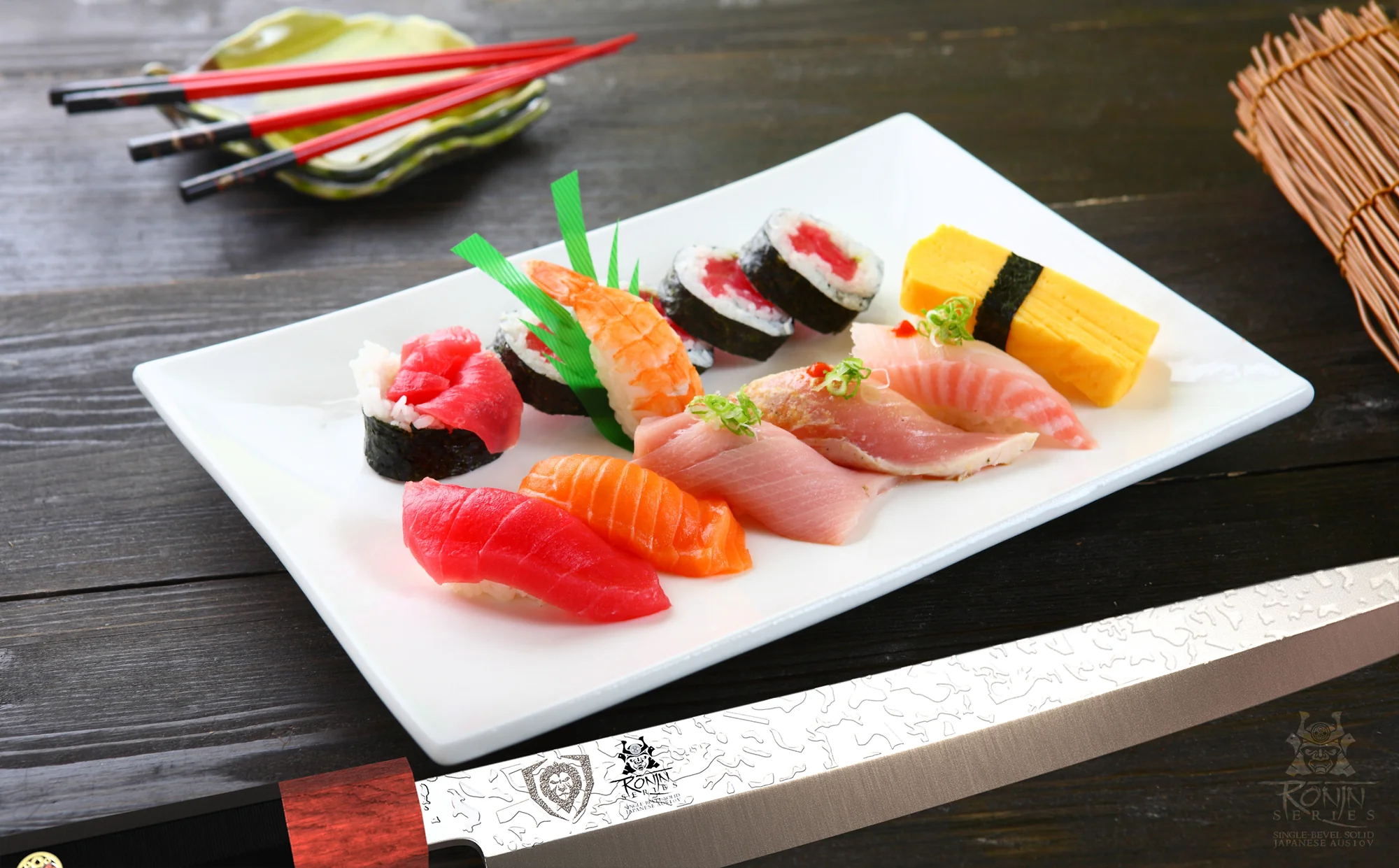 Yanagiba & Sushi Knife 10.5" | Single Bevel | Ronin Series | Dalstrong © - Image 11
