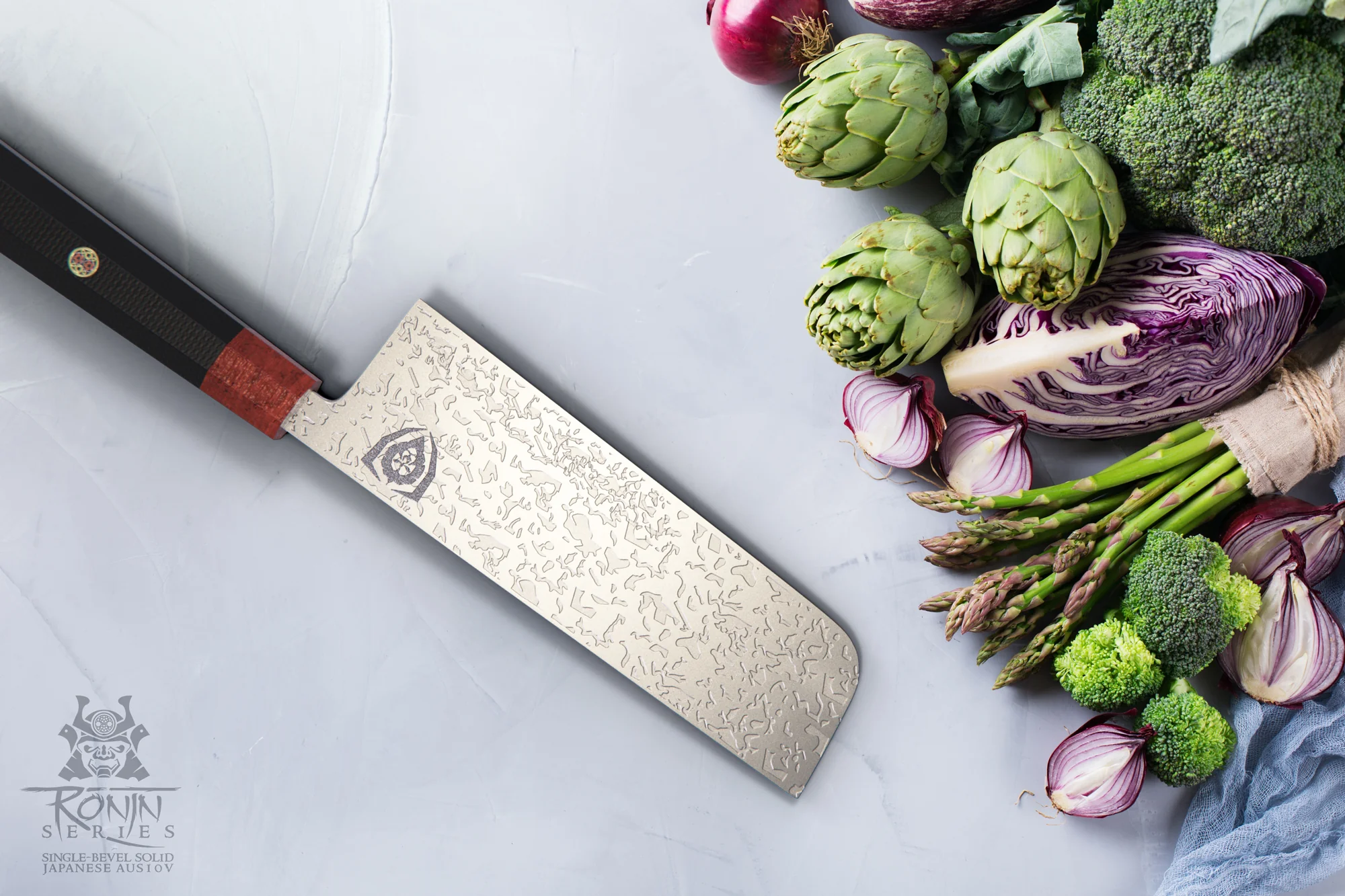Usuba Knife 7" | Single Bevel | Ronin Series | Dalstrong © - Image 10