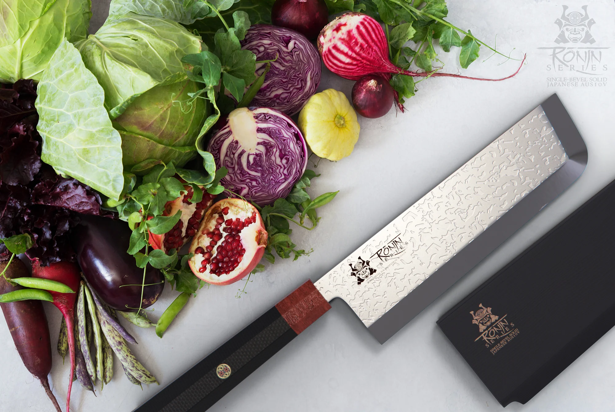 Usuba Knife 7" | Single Bevel | Ronin Series | Dalstrong © - Image 11
