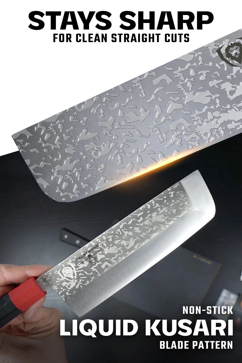 Usuba Knife 7" | Single Bevel | Ronin Series | Dalstrong © - Image 3