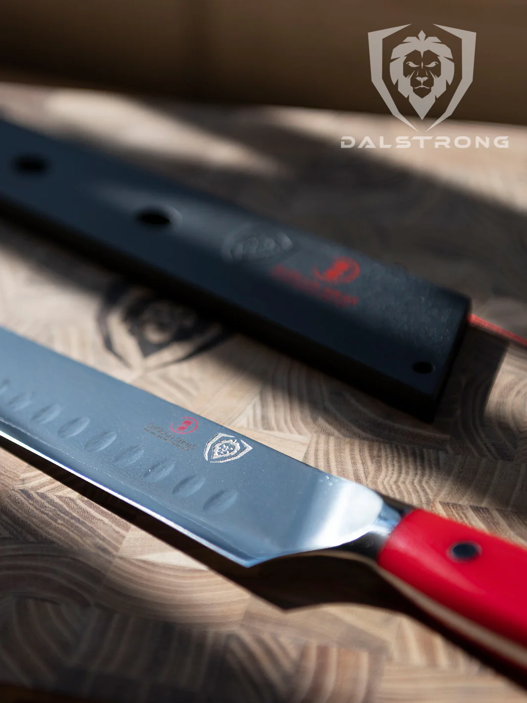 Slicing Carving Knife 12" | Crimson Red ABS Handle | Shogun Series | Dalstrong © - Image 8