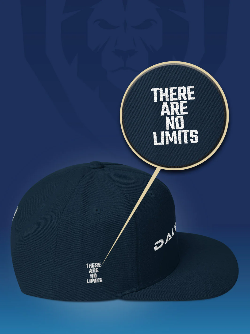 Make It Snappy Snapback Hat - Front to Back Logo | Apparel | Dalstrong © - Image 8