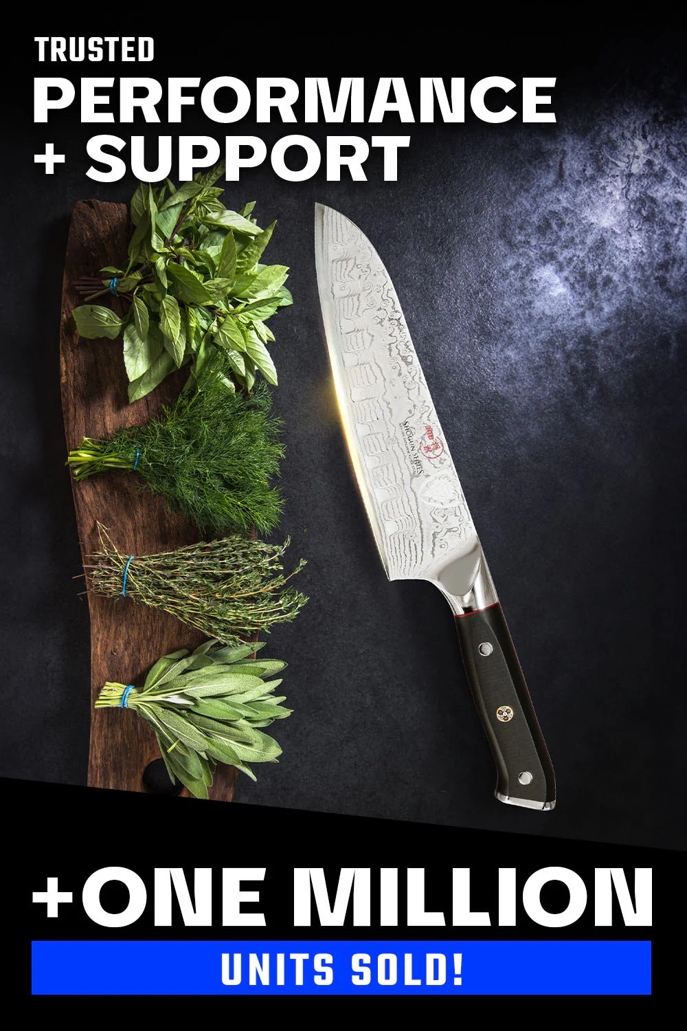 Santoku Knife 7" | Shogun Series ELITE | Dalstrong © - Image 6