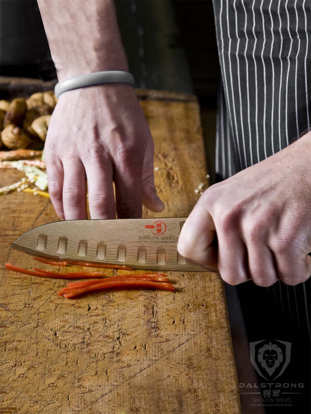 Santoku Knife 7" | Shogun Series ELITE | Dalstrong © - Image 7