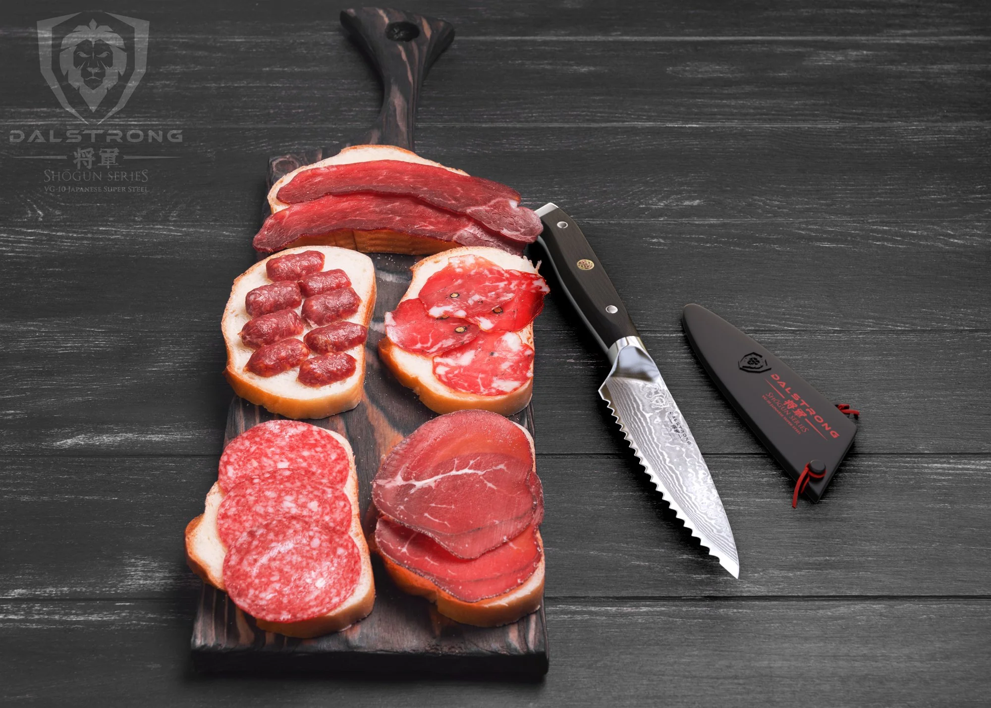 Serrated Paring Knife 3.5" | Shogun Series ELITE | Dalstrong © - Image 8