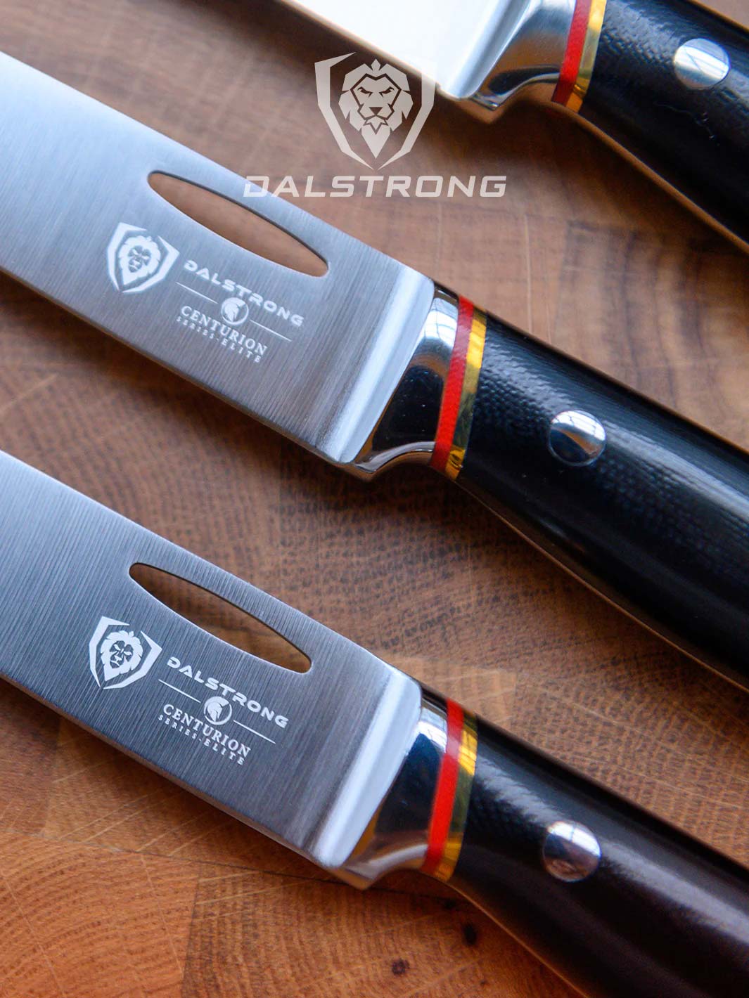 Steak Knife Set - 4 Piece | 5" Blade | Centurion Series | Dalstrong © - Image 10