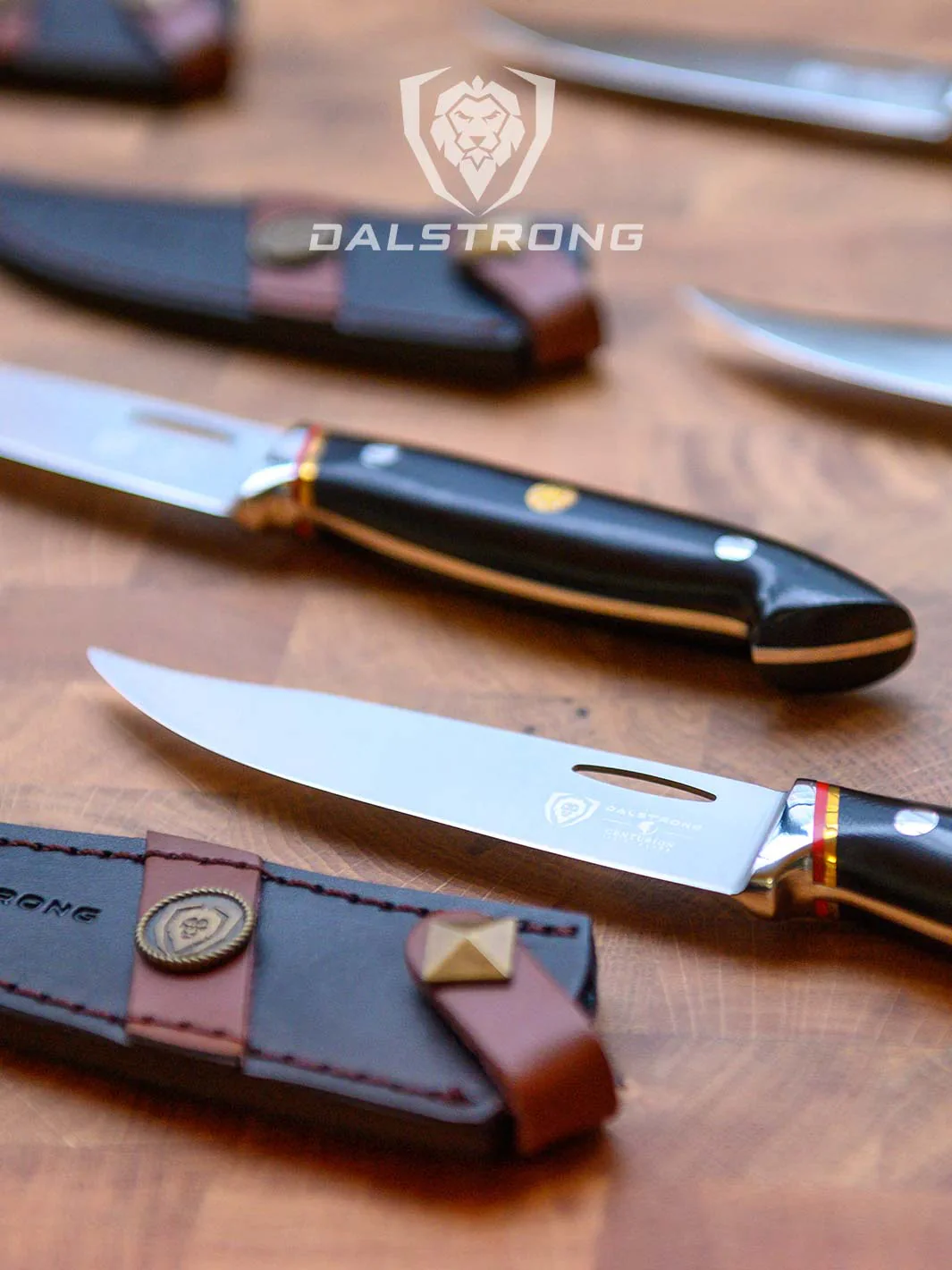 Steak Knife Set - 4 Piece | 5" Blade | Centurion Series | Dalstrong © - Image 8