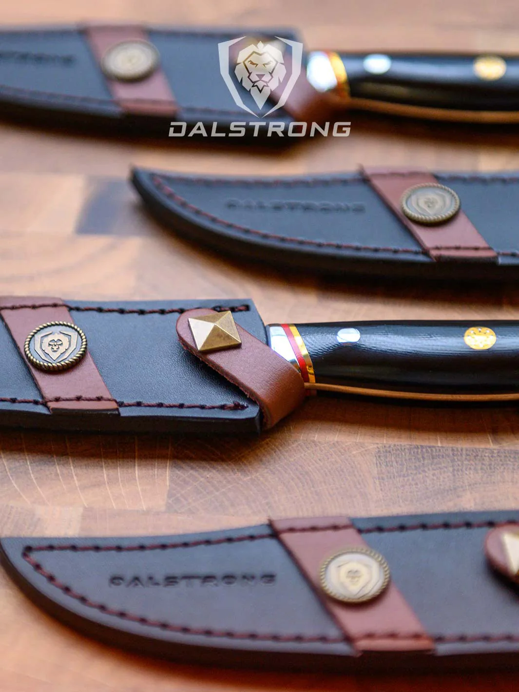 Steak Knife Set - 4 Piece | 5" Blade | Centurion Series | Dalstrong © - Image 9