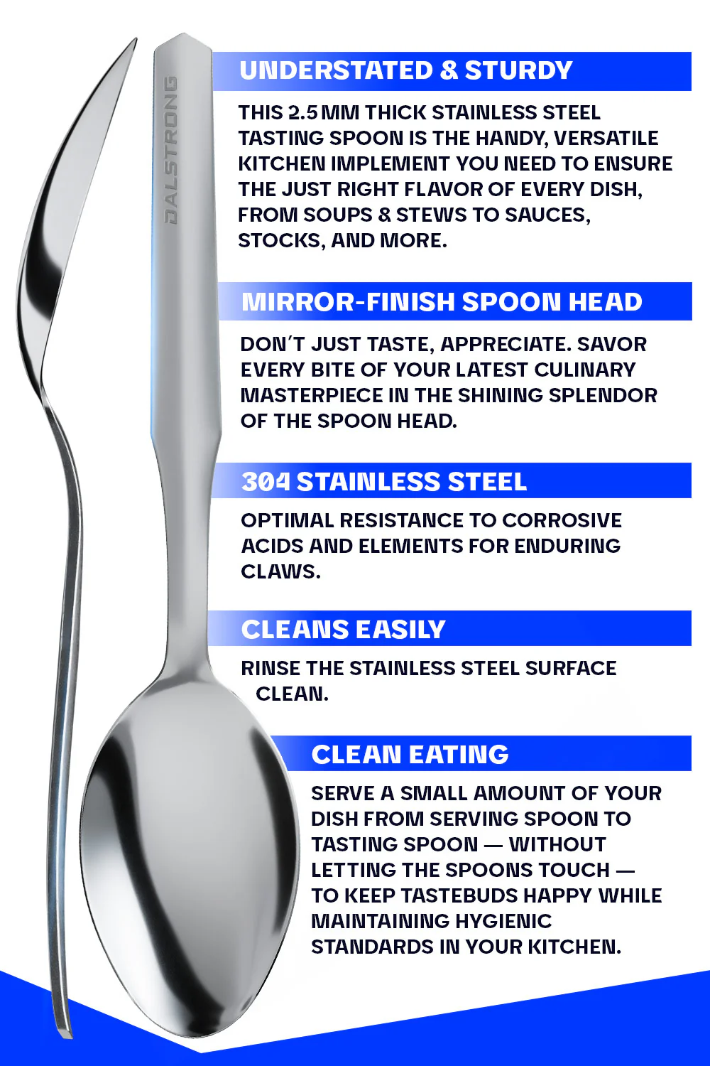 Professional Chef Tasting & Plating Spoon | Dalstrong © - Image 5
