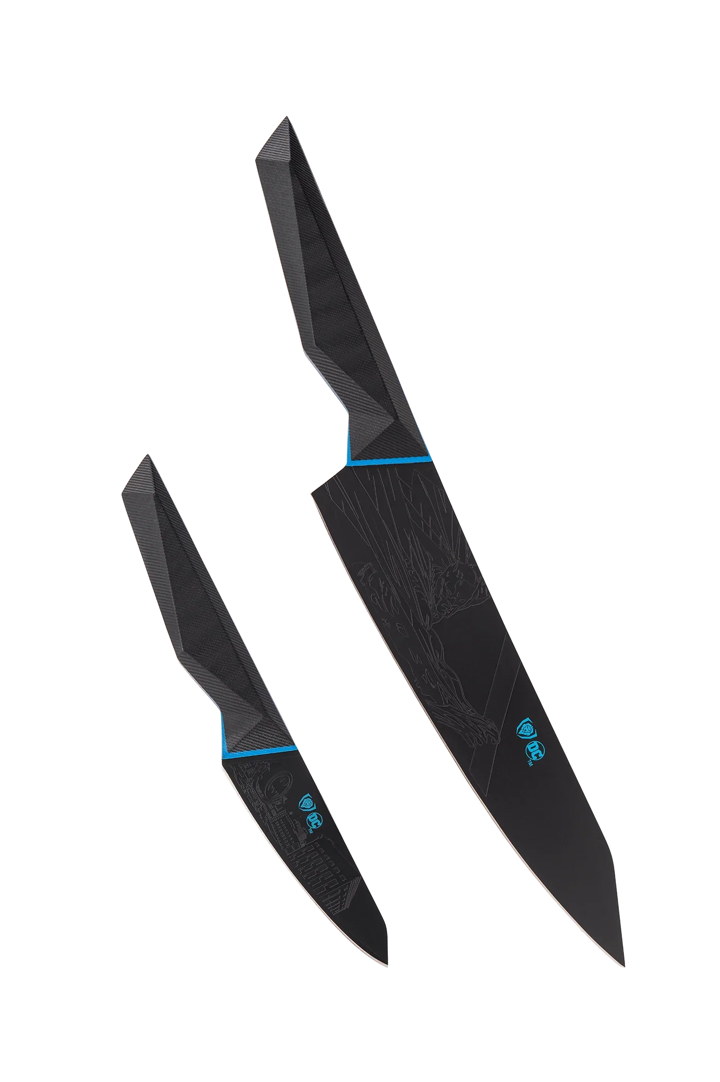 The Batman™ Bundle | 8" Chef Knife + 4" Paring Knife + 7" Ulu Knife - Image 3