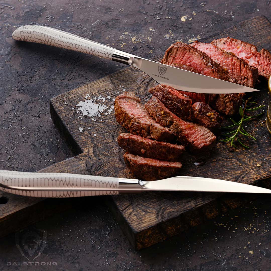 4-Piece Steak Knife Set | Frost Fire Series | NSF Certified | Dalstrong © - Image 5