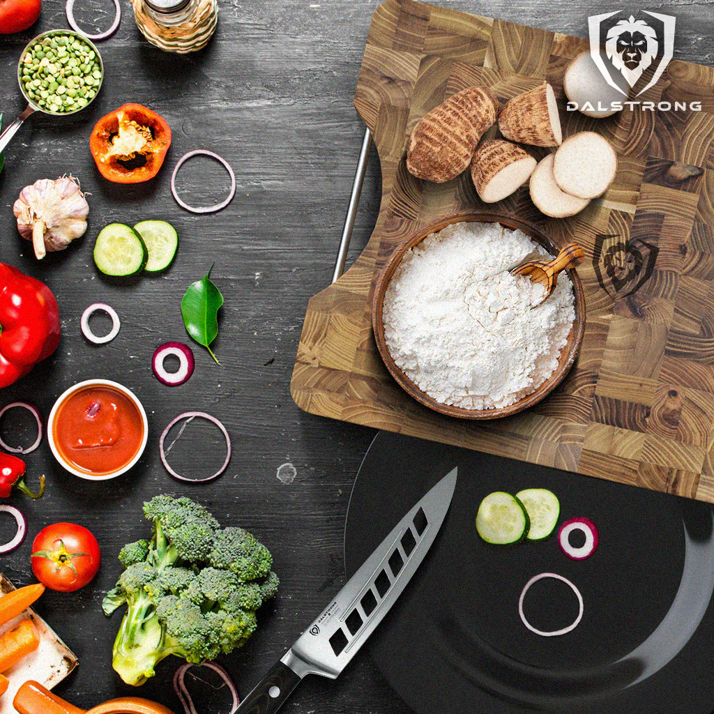 The Gladiator Bundle |  18-Piece Colossal Knife Set + Lionswood Teak Cutting Board - Image 12