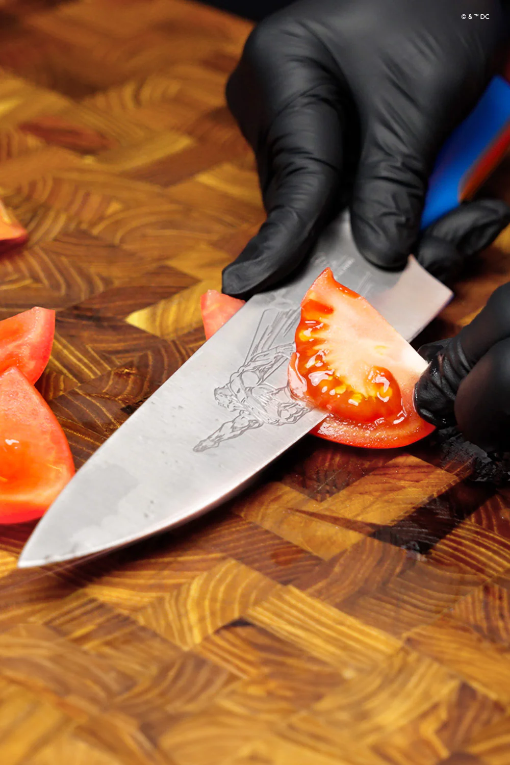 2 Piece Set | 8" Chef's Knife & 3.75" Paring Knife | SUPERMAN™ Edition | Dalstrong © - Image 10