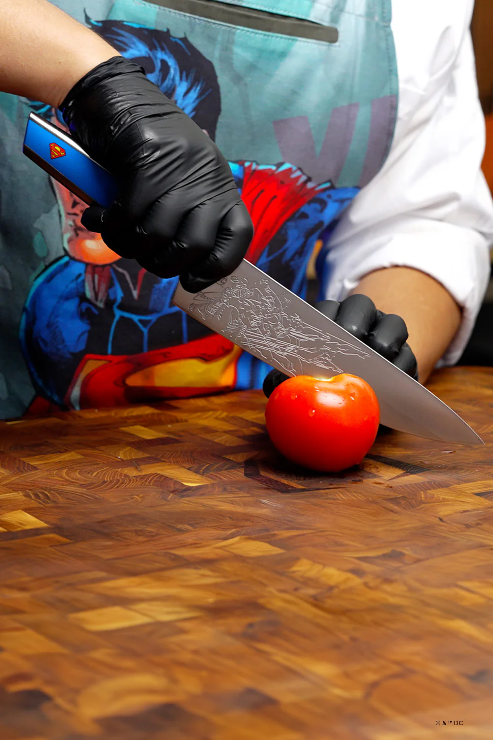 2 Piece Set | 8" Chef's Knife & 3.75" Paring Knife | SUPERMAN™ Edition | Dalstrong © - Image 8