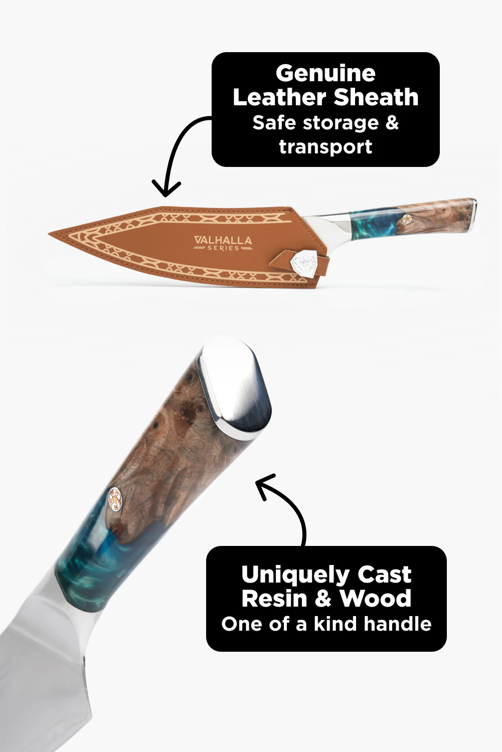 Chef's Knife 8" | Valhalla Series | Dalstrong © - Image 9