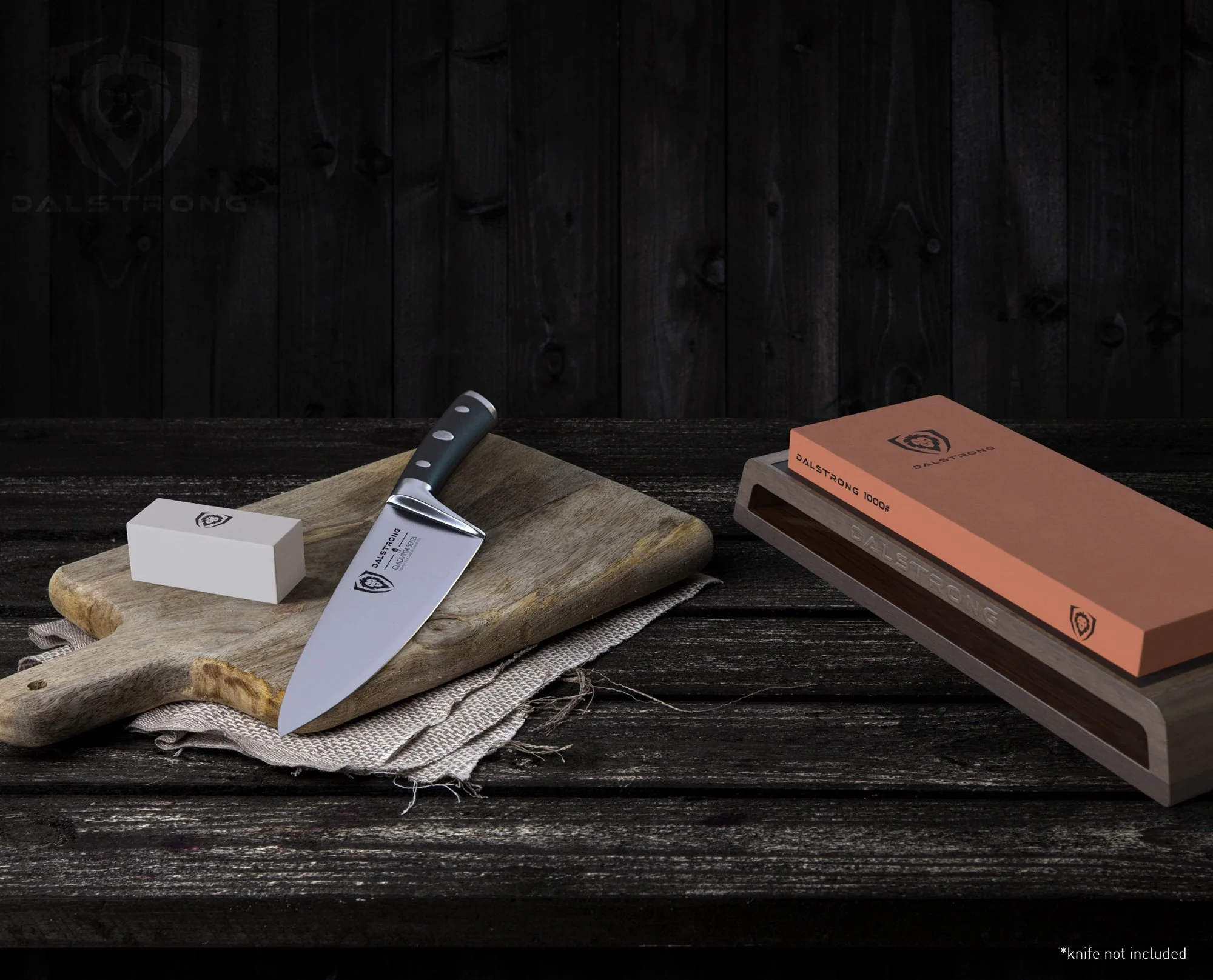 #1000 / #6000 Grit with Nagura Stone & Rust Eraser | Premium Whetstone Kit | Dalstrong © - Image 8