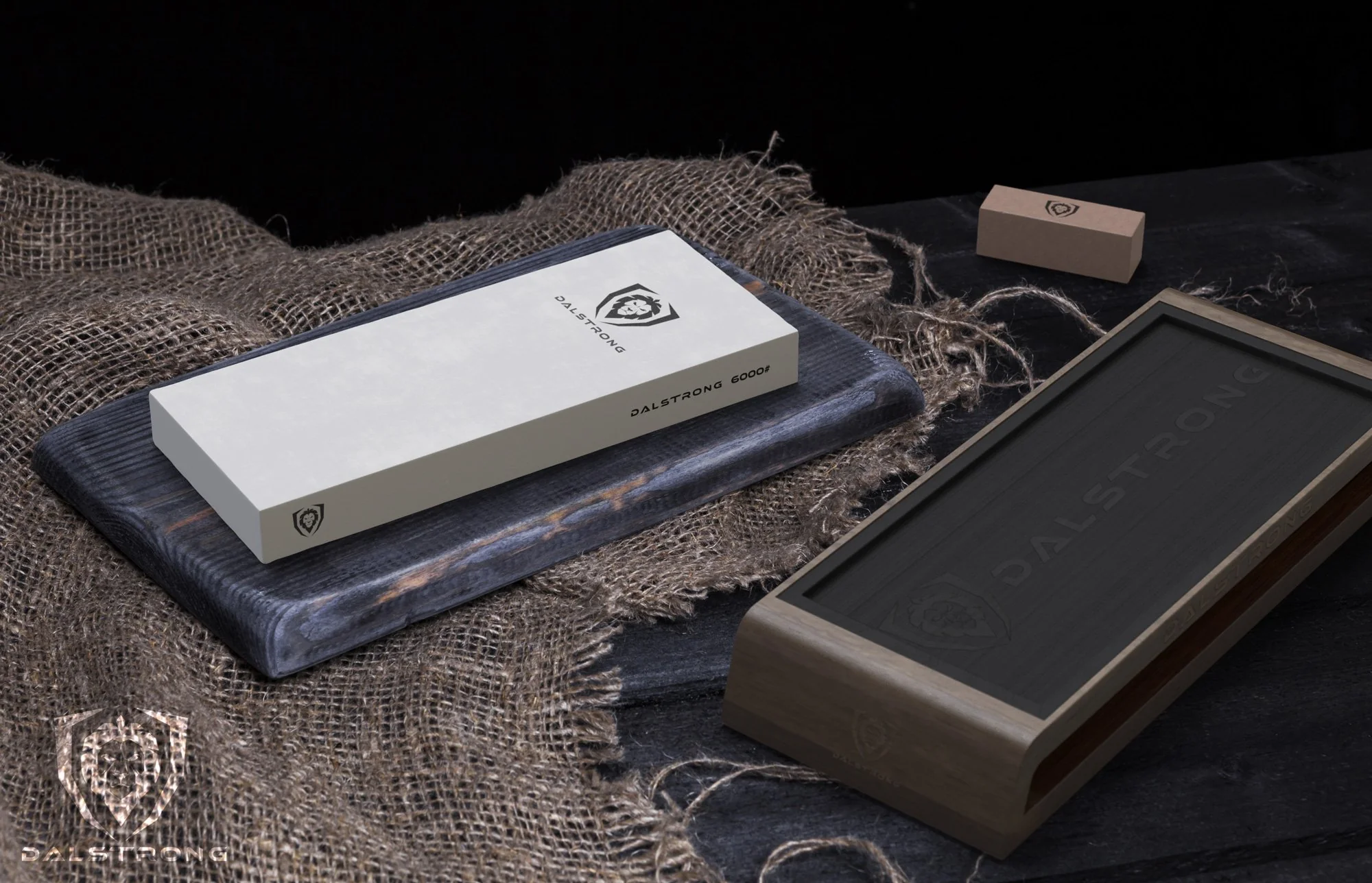 #1000 / #6000 Grit with Nagura Stone & Rust Eraser | Premium Whetstone Kit | Dalstrong © - Image 9